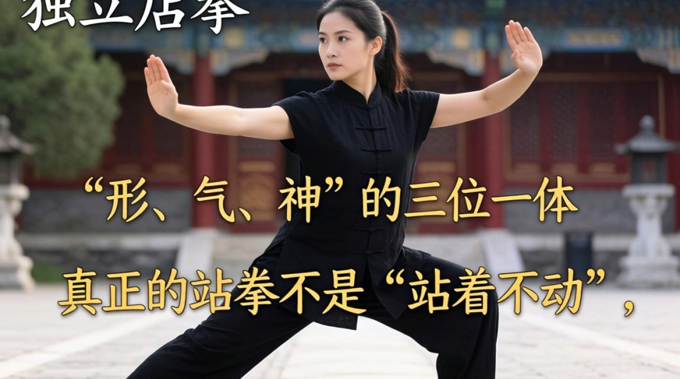 怎么练好独立站桩视频,独立站桩的正确姿势是什么 独立站桩的正确姿势是什么