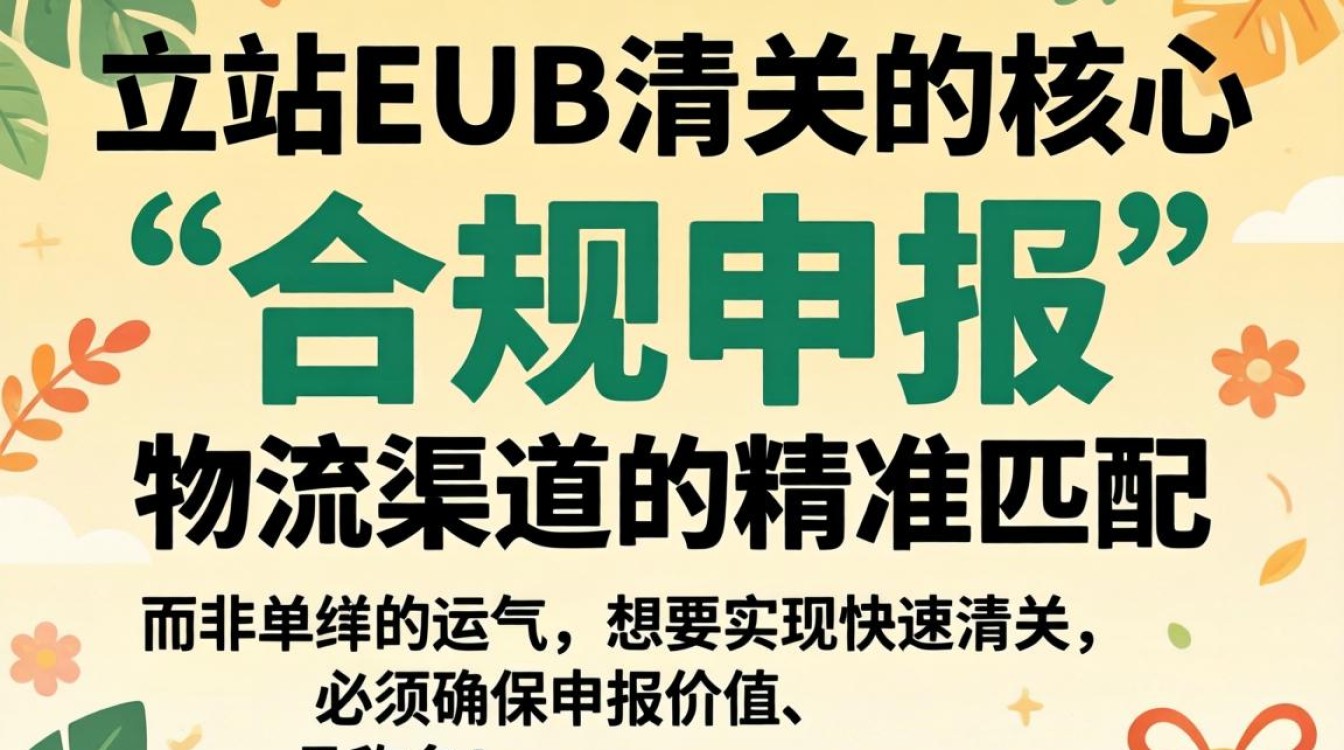 独立站eub怎么清关?独立站eub清关流程详解 独立站eub清关流程详解
