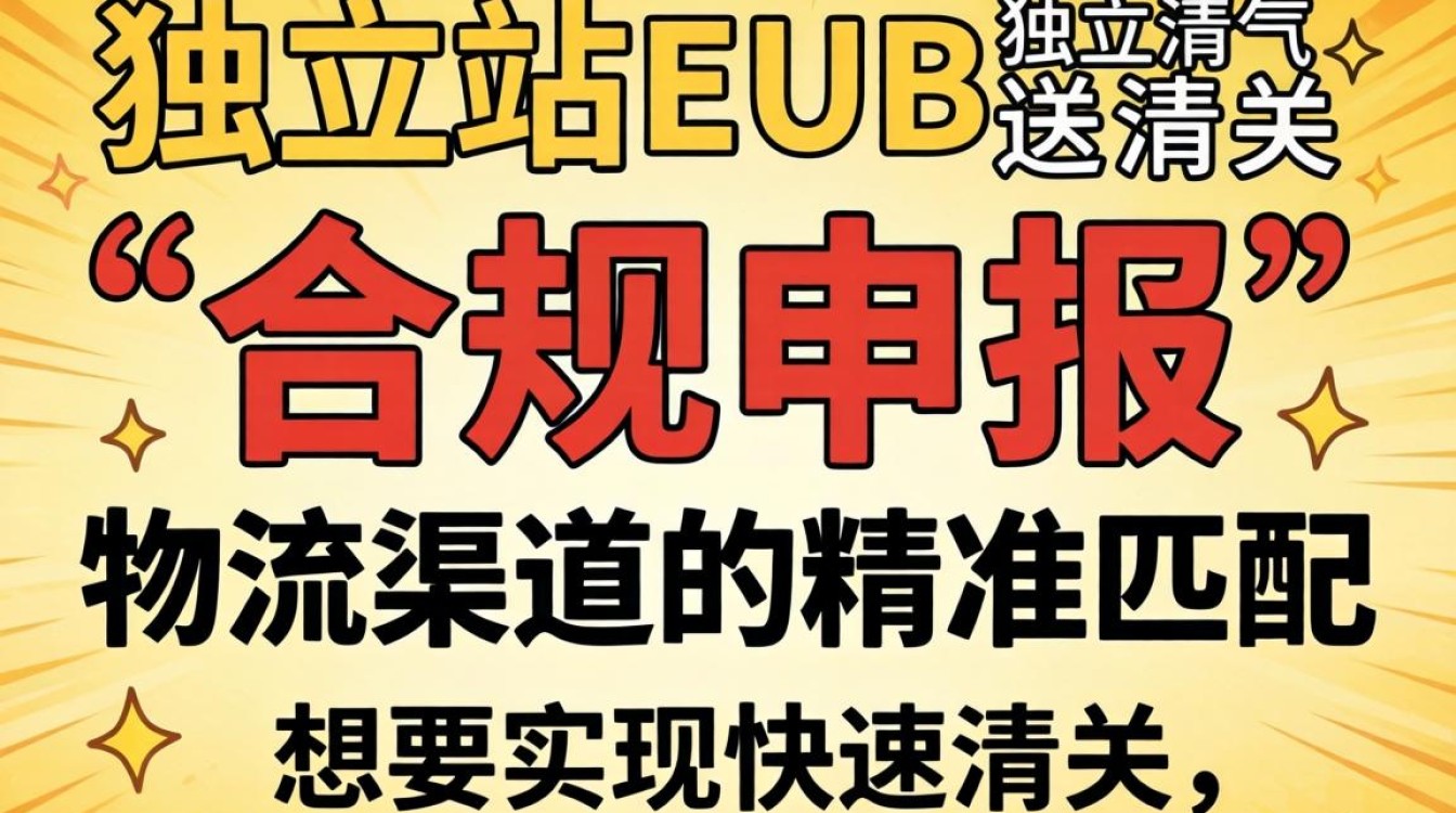 独立站eub怎么清关?独立站eub清关流程详解 独立站eub清关流程详解