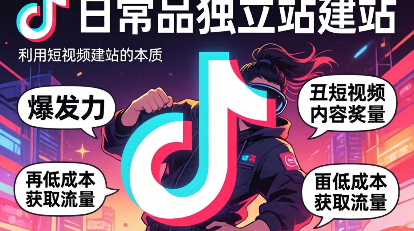 独立站建站海外电商指南,TikTok日常用品怎么卖? TikTok日常用品怎么卖