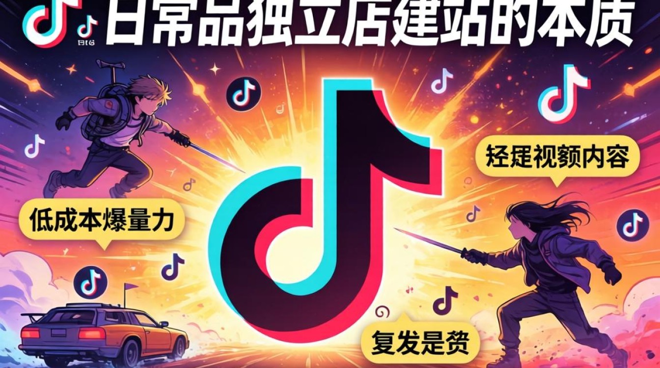 独立站建站海外电商指南,TikTok日常用品怎么卖? TikTok日常用品怎么卖