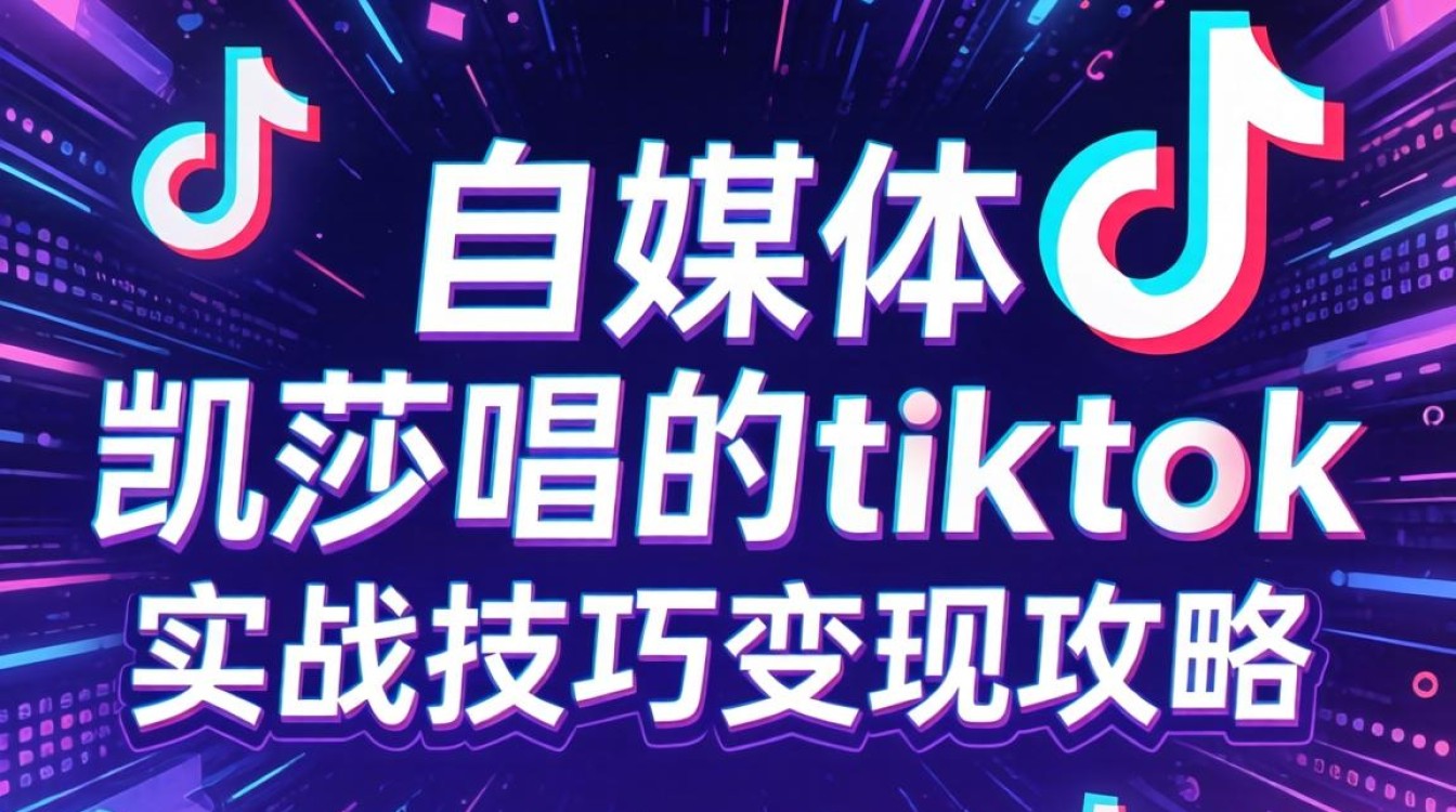 凯莎唱的tiktok怎么变现?自媒体实战技巧变现攻略 凯莎唱的tiktok怎么变现