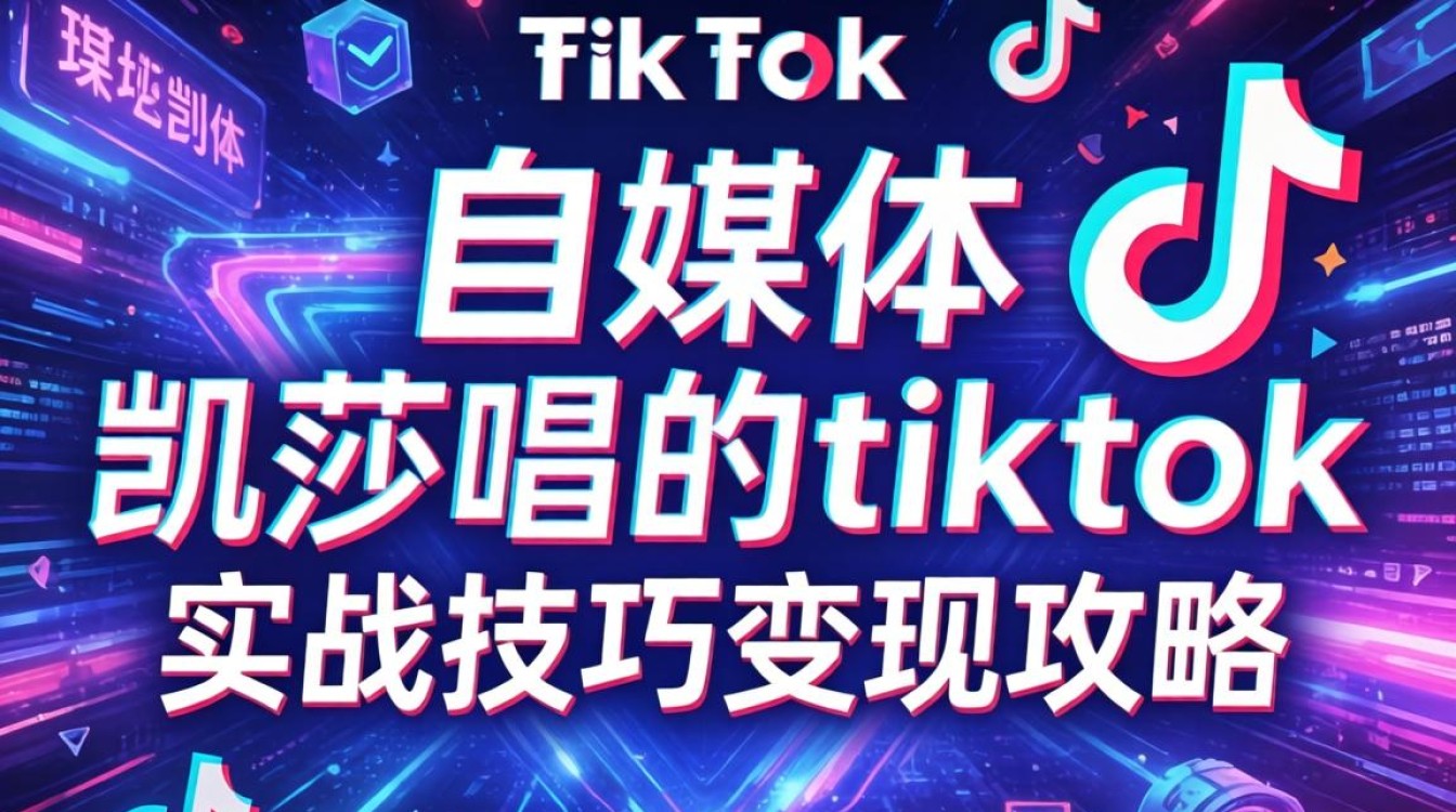 凯莎唱的tiktok怎么变现?自媒体实战技巧变现攻略 凯莎唱的tiktok怎么变现