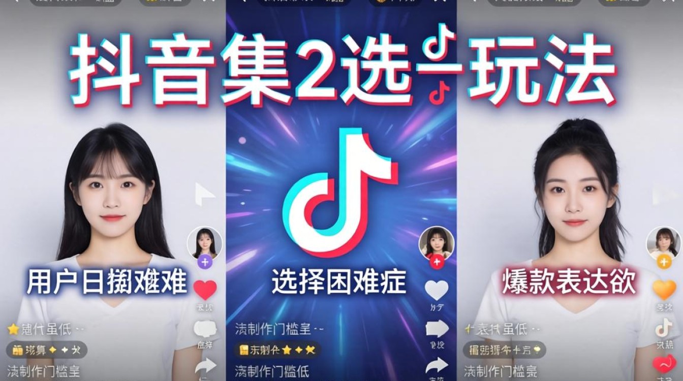 抖音图集二选一怎么制作