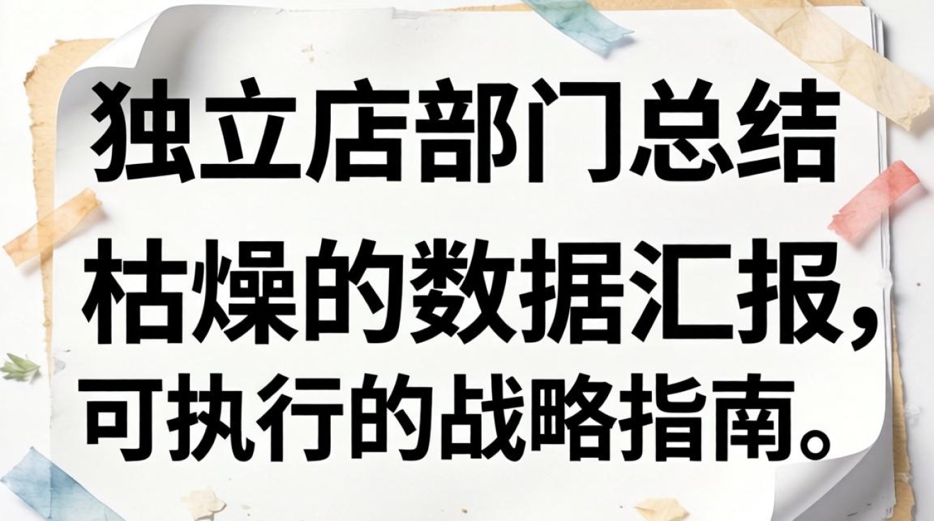独立站部门总结怎么写?部门总结报告模板范文 独立站部门总结怎么写