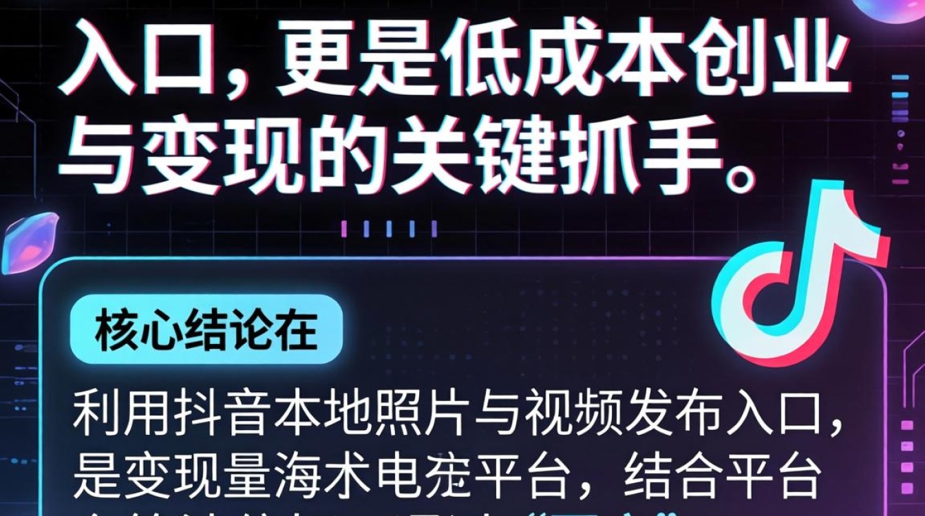 抖音本地照片视频怎么赚钱