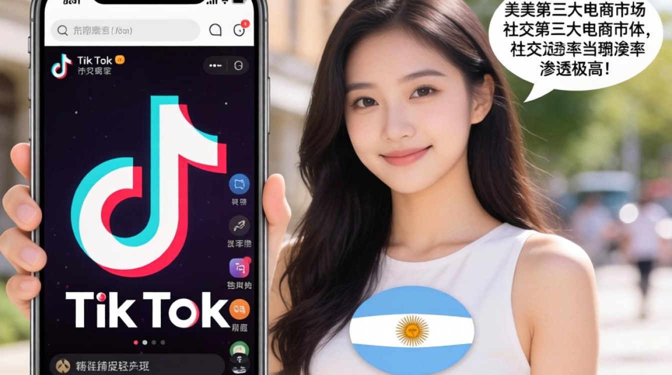 TikTok阿根廷女孩怎么做跨境电商