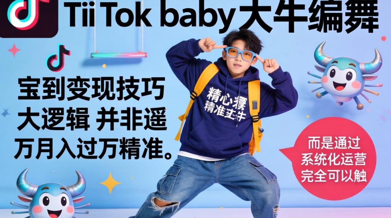 TikTok baby大牛编舞怎么变现