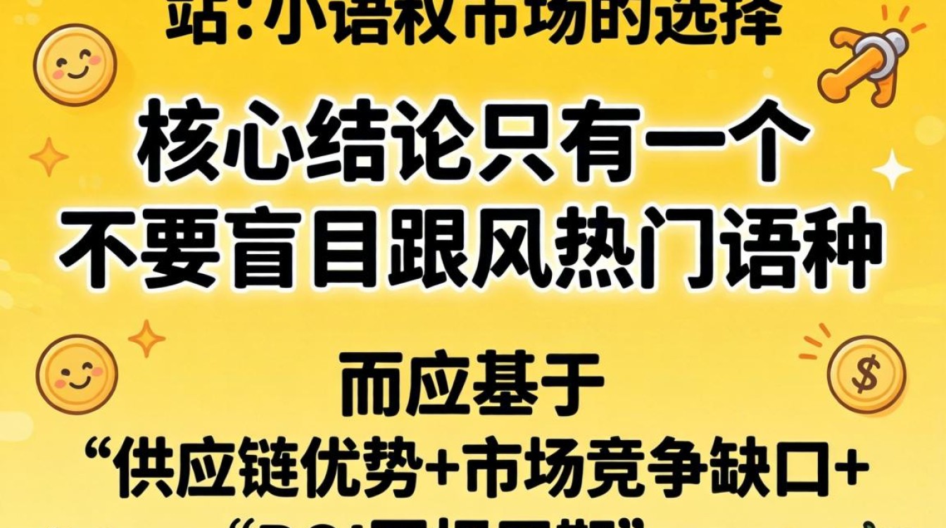 独立站小语种怎么选?独立站小语种哪个好做 独立站小语种哪个好做