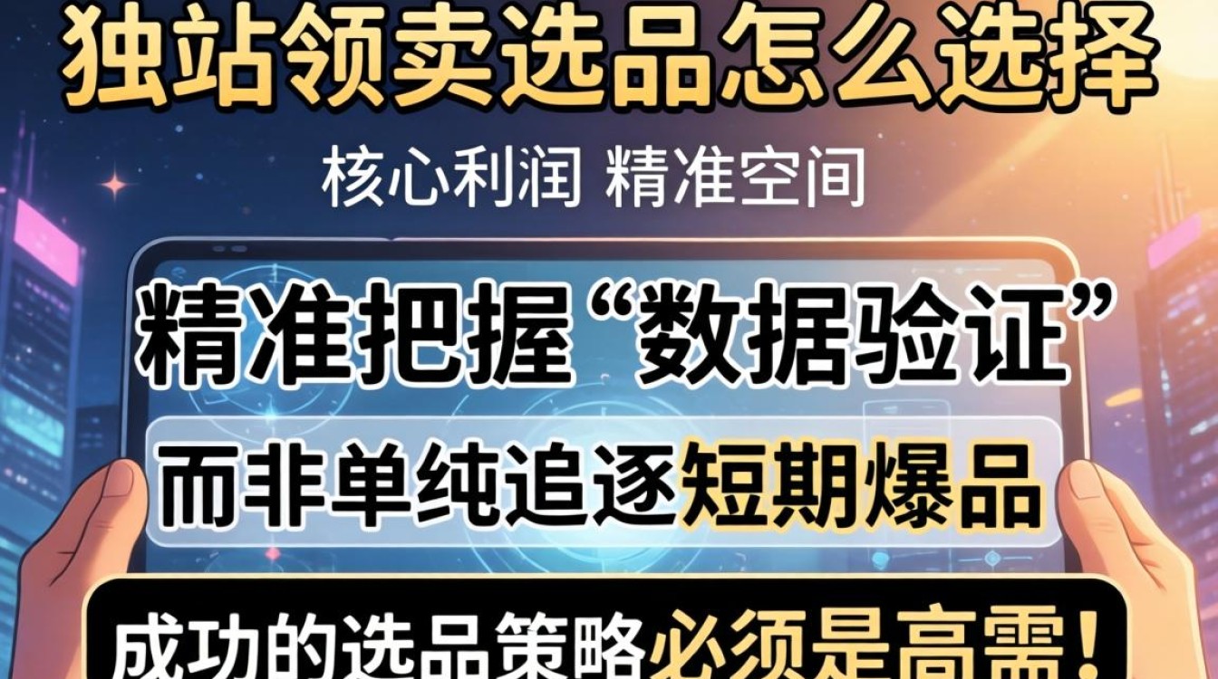 独立站卖家选品怎么选择