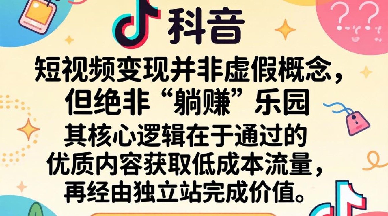 TikTok短视频变现真假?独立站建站海外电商怎么做 TikTok短视频变现真假