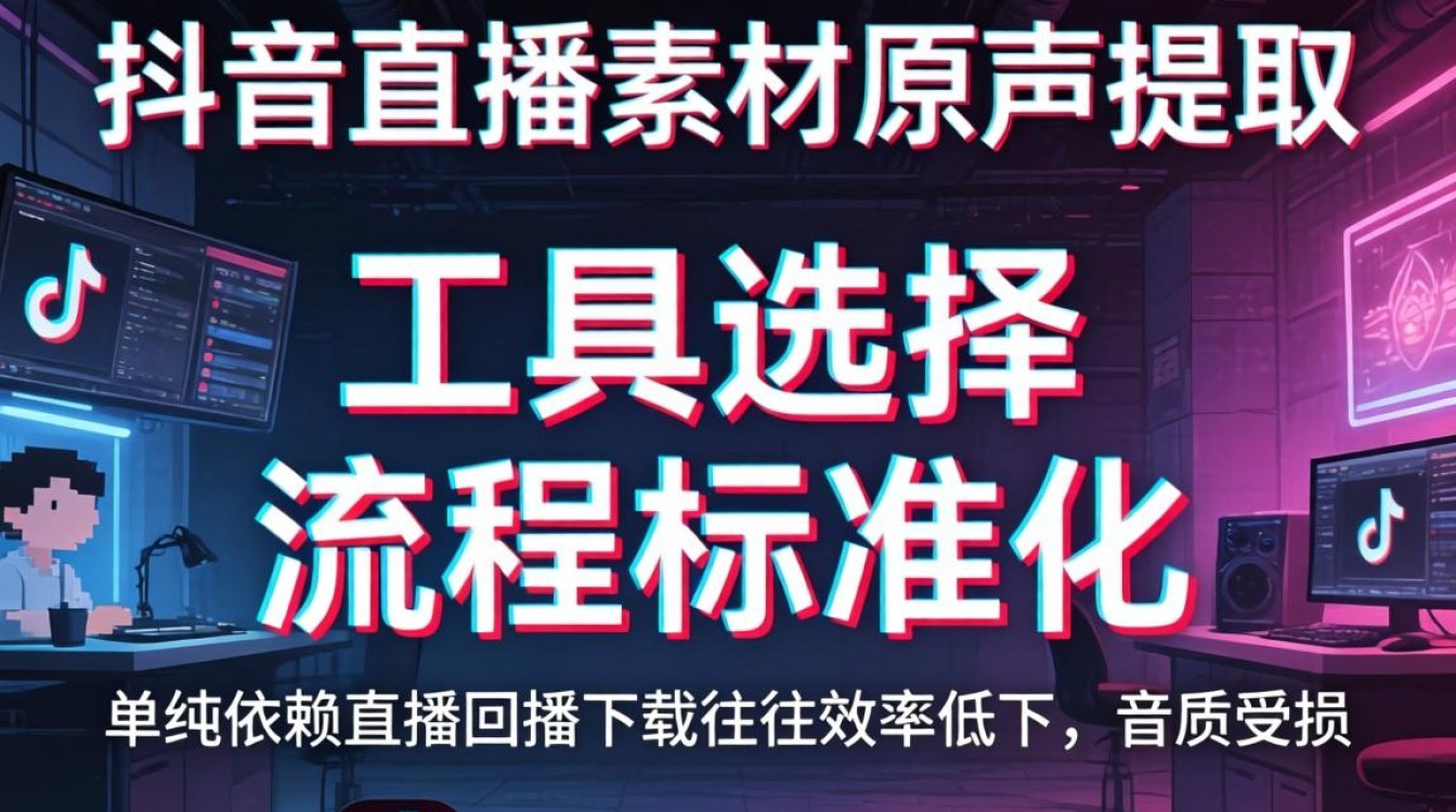 抖音直播素材原声怎么弄?直播原声素材如何快速提取 直播原声素材如何快速提取