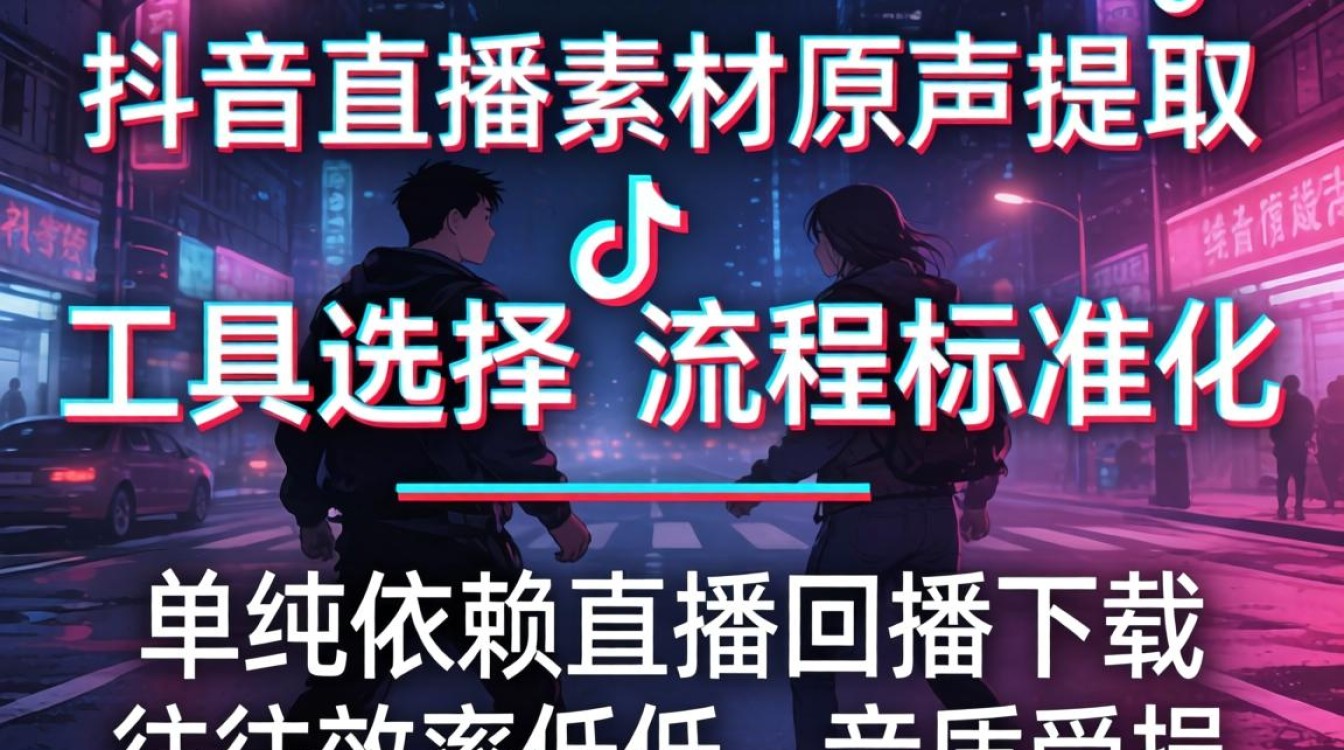 抖音直播素材原声怎么弄?直播原声素材如何快速提取 直播原声素材如何快速提取