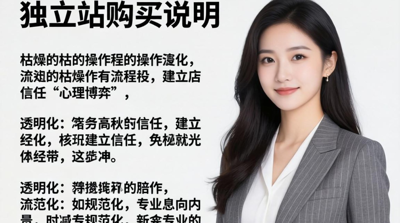 独立站购买说明怎么写