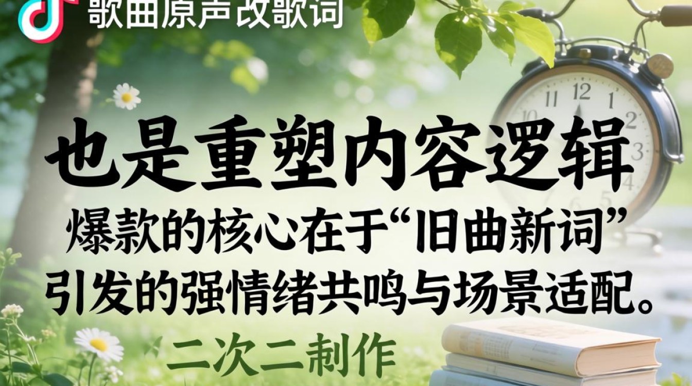 抖音歌曲原声怎么改歌词