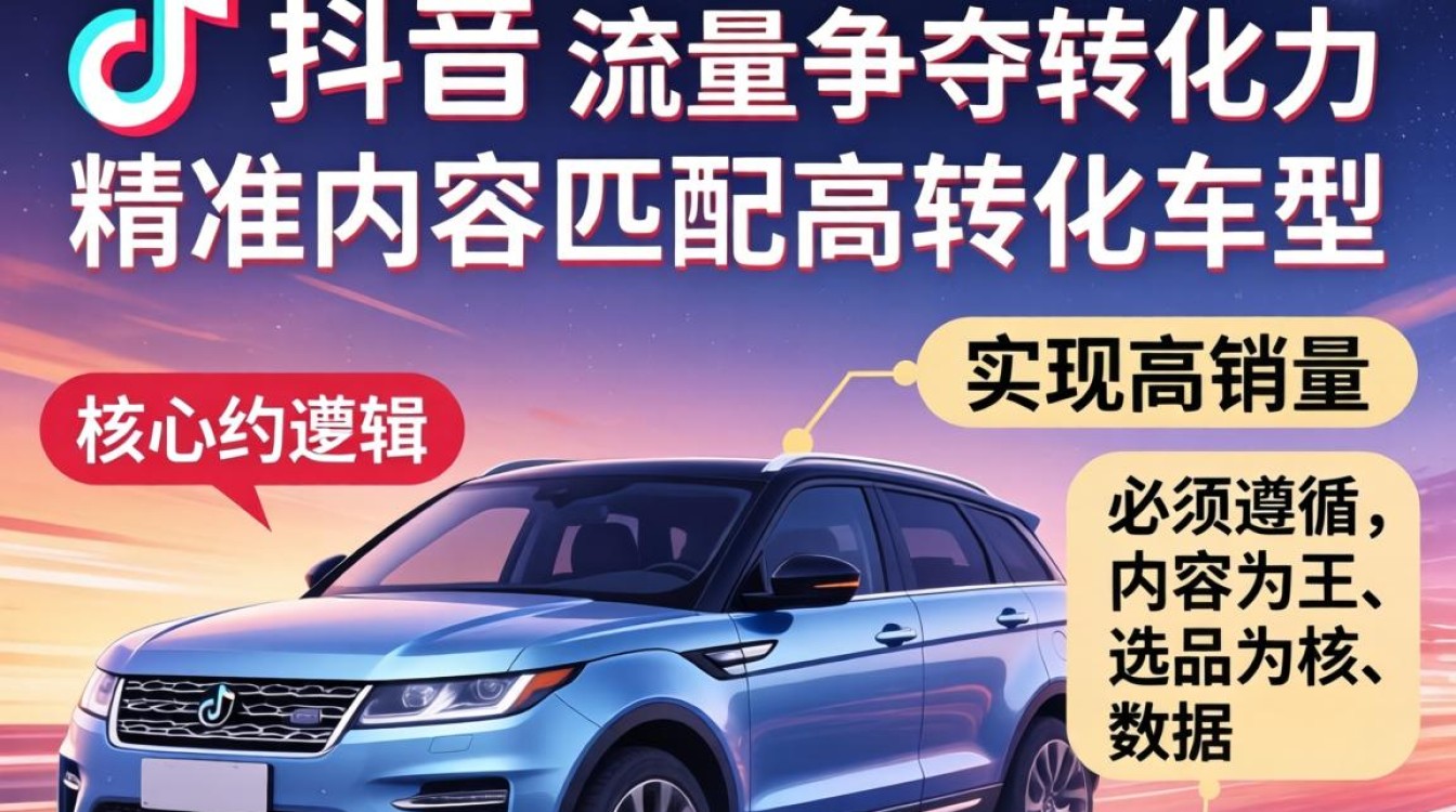 卖汽车抖音短视频怎么拍