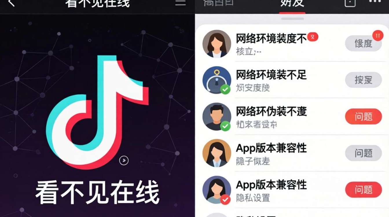 TikTok看不见在线怎么回事