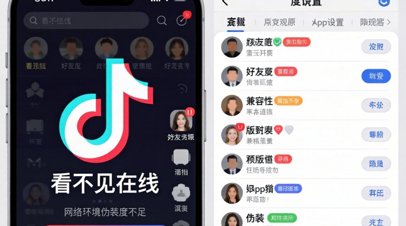 TikTok看不见在线怎么回事