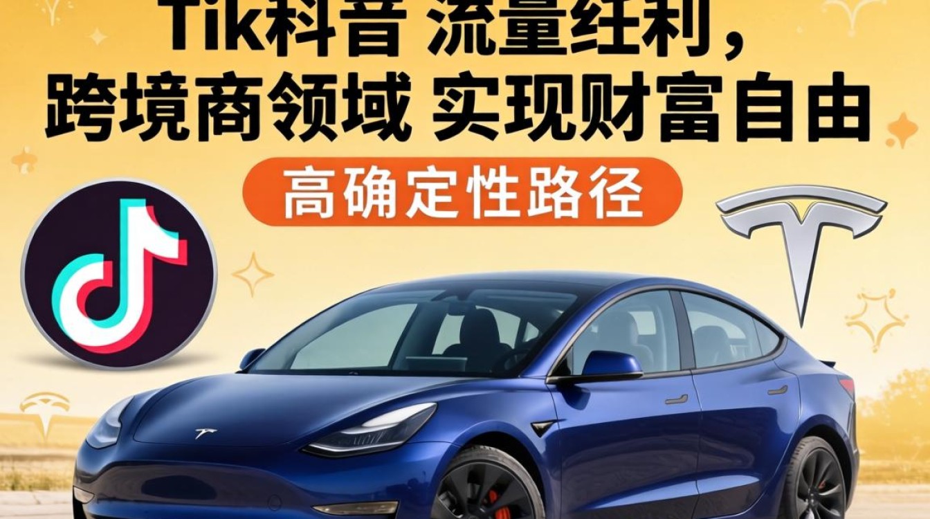 特斯拉周边产品tiktok创业路径是什么,如何实现财富自由? 特斯拉周边产品tiktok创业路径是什么
