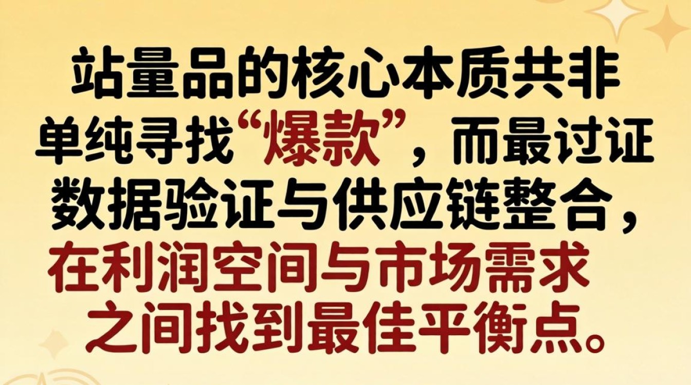 独立站选品产品怎么选