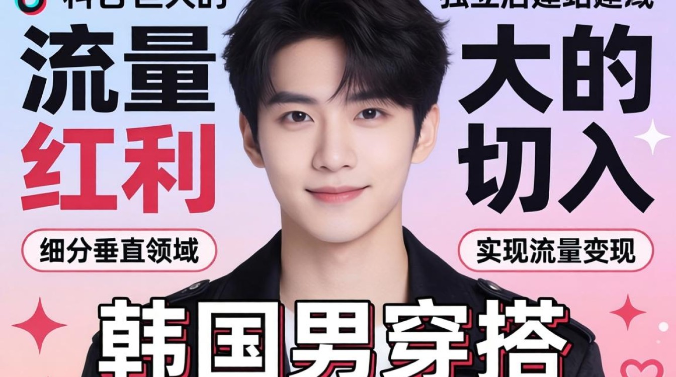 TikTok韩国男穿搭怎么做