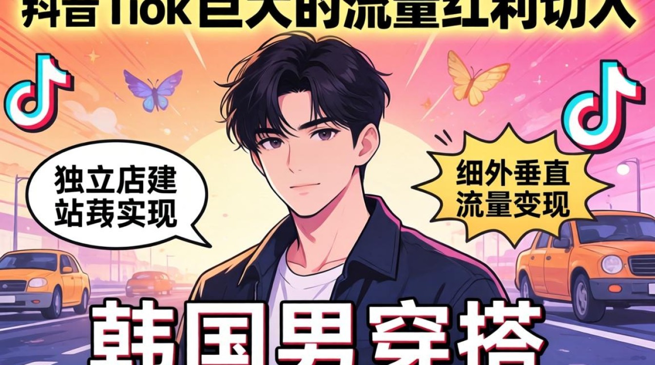 TikTok韩国男穿搭怎么做