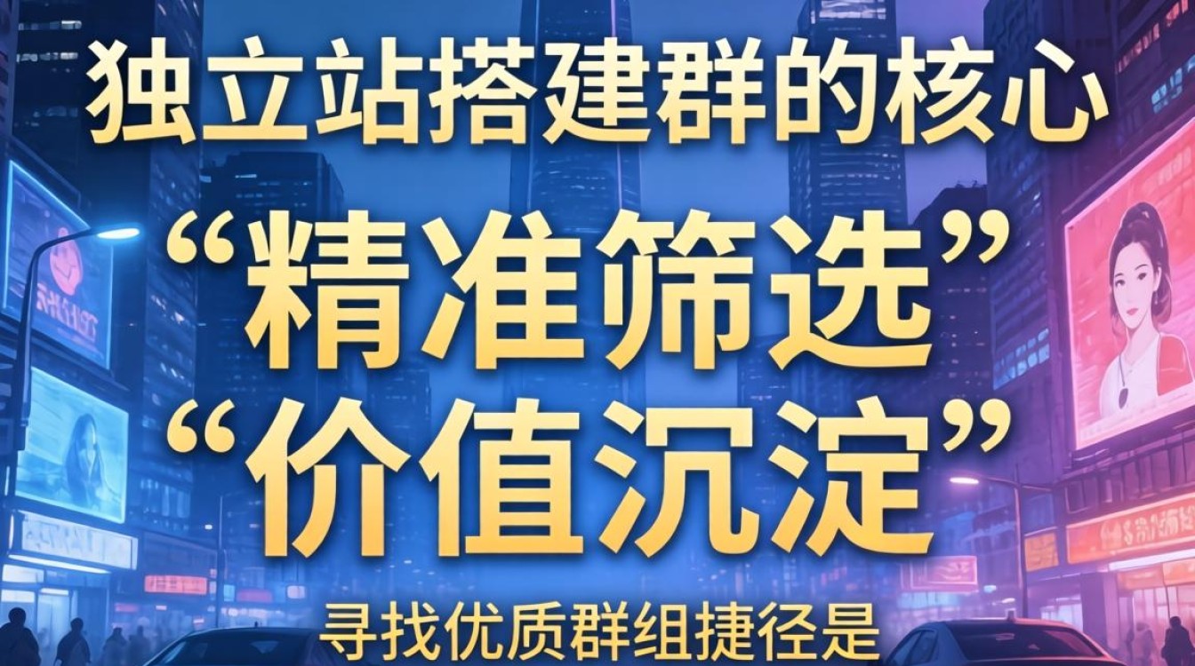 独立站搭建群怎么建立?如何快速加入高质量交流群 如何快速加入高质量交流群