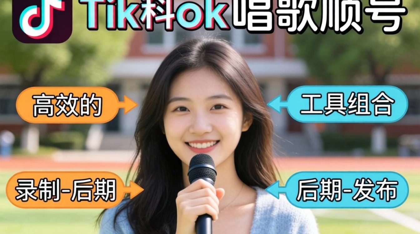 大学拍tiktok唱歌视频用什么工具