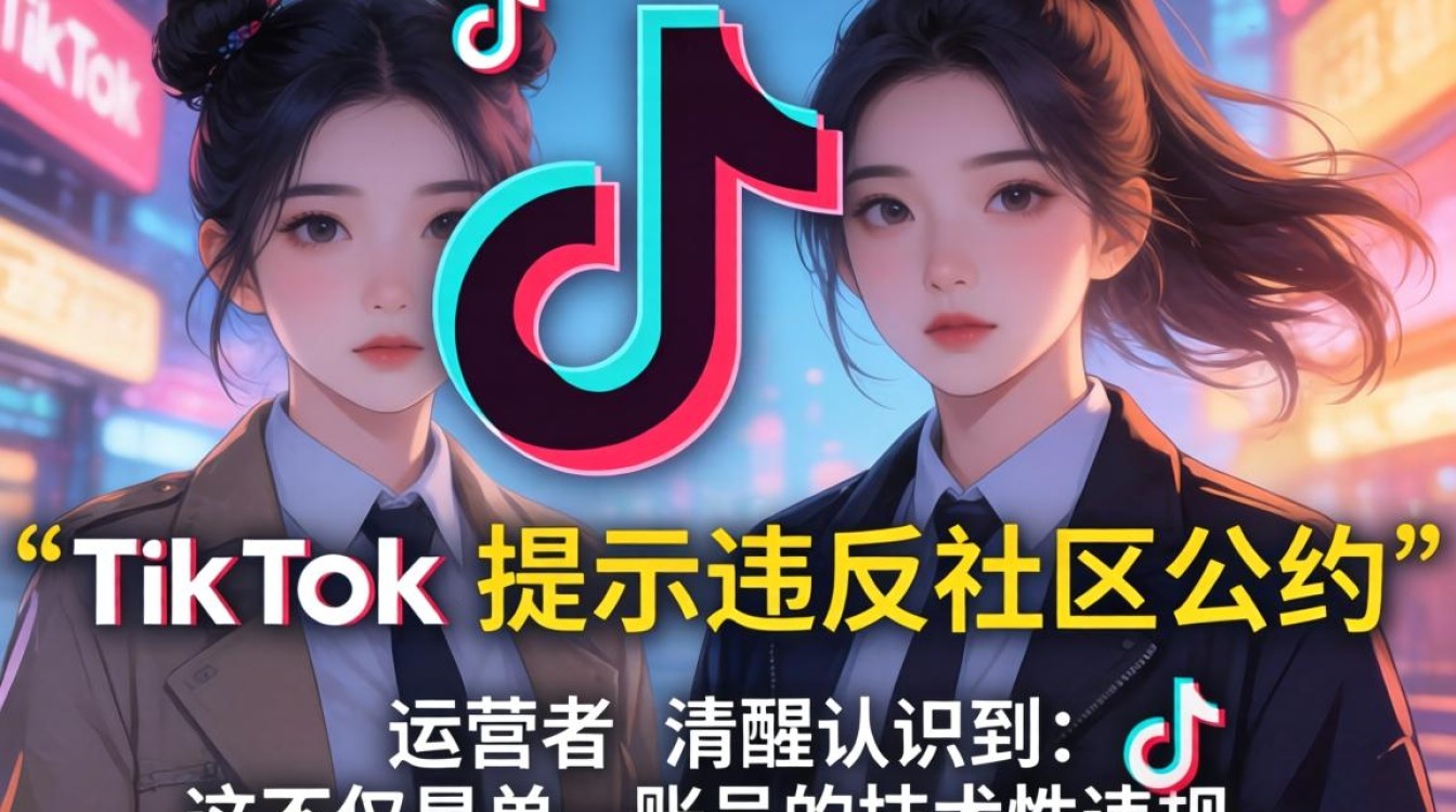 TikTok提示违反社区公约怎么办