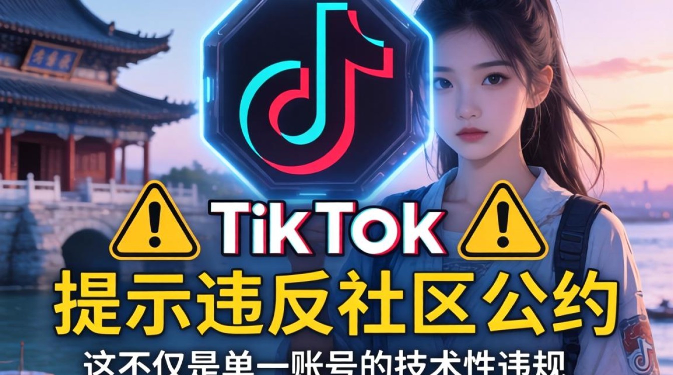 TikTok提示违反社区公约怎么办