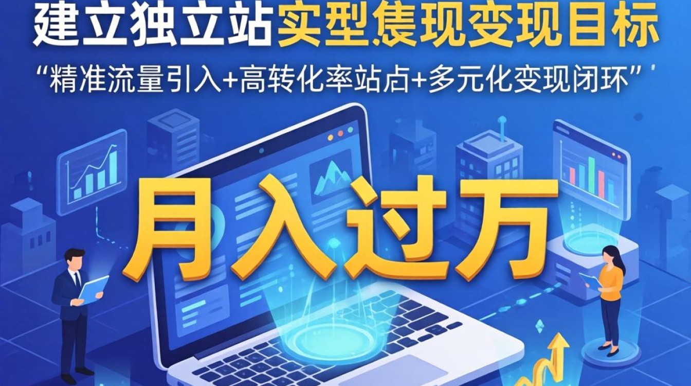 独立站如何快速变现月入过万