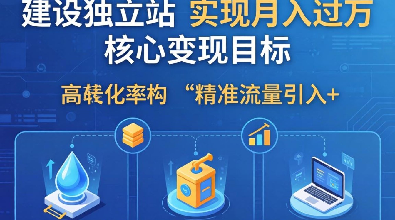 独立站如何快速变现月入过万