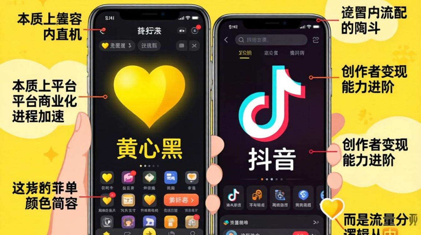 抖音黄心变黑是什么原因