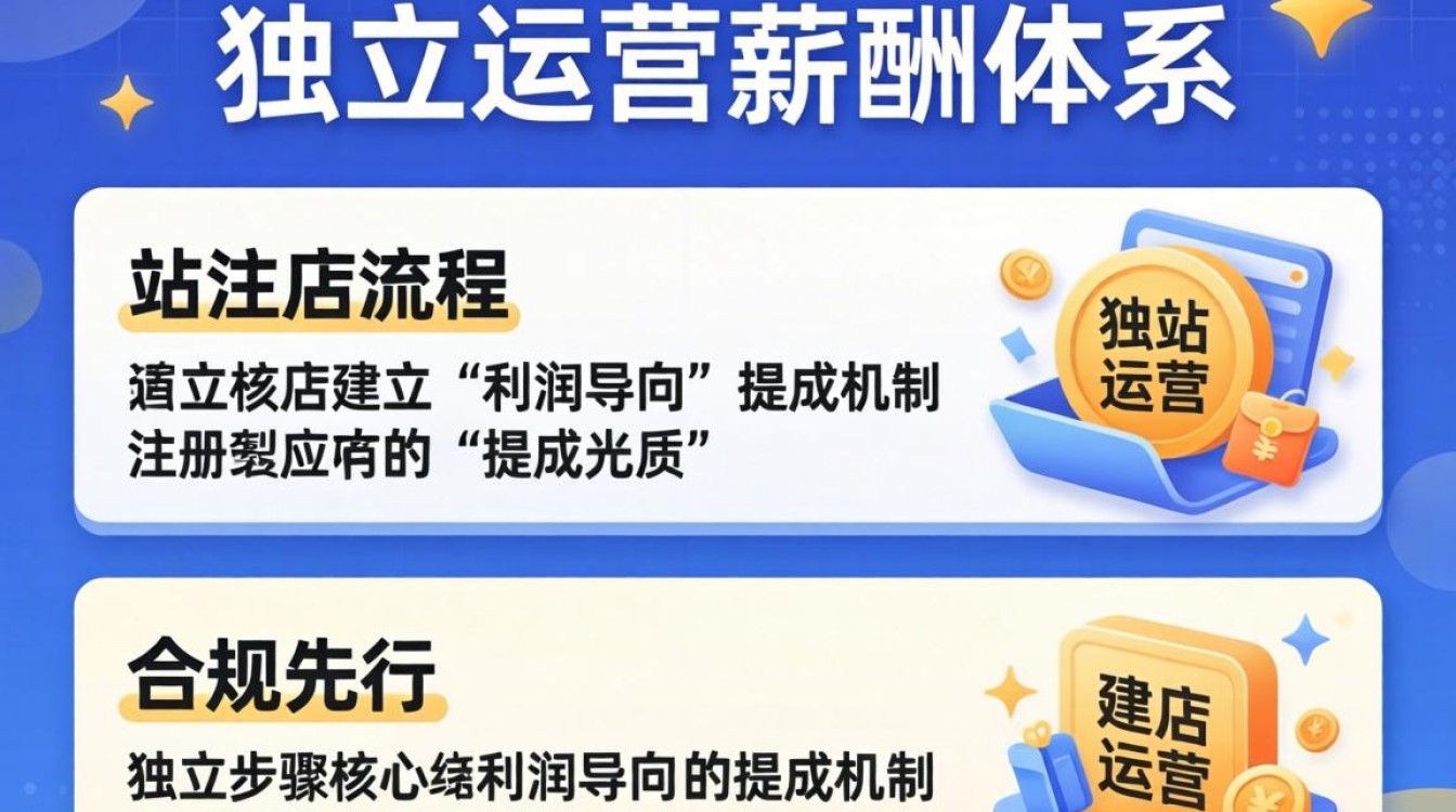 独立站运营提成方案怎么制定
