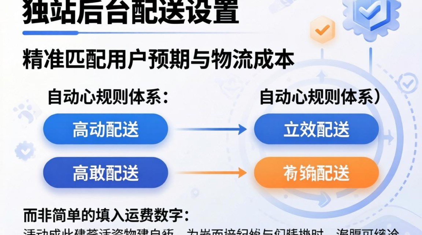 独立站后台怎么设置配送