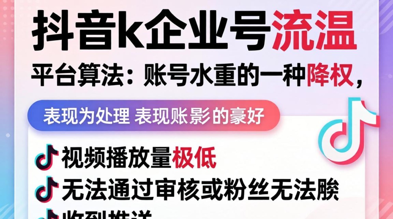 TikTok企业号限流是什么意思