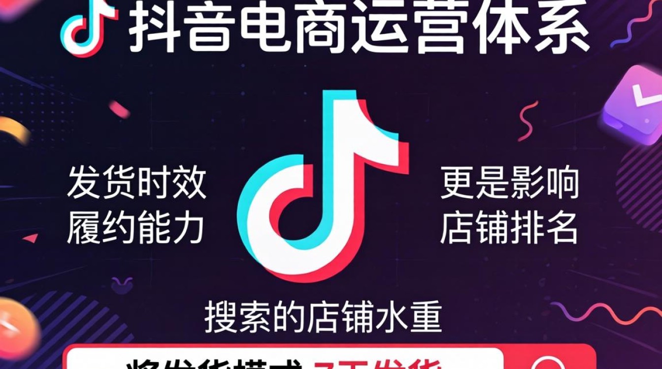 抖音店铺发货时间设置教程