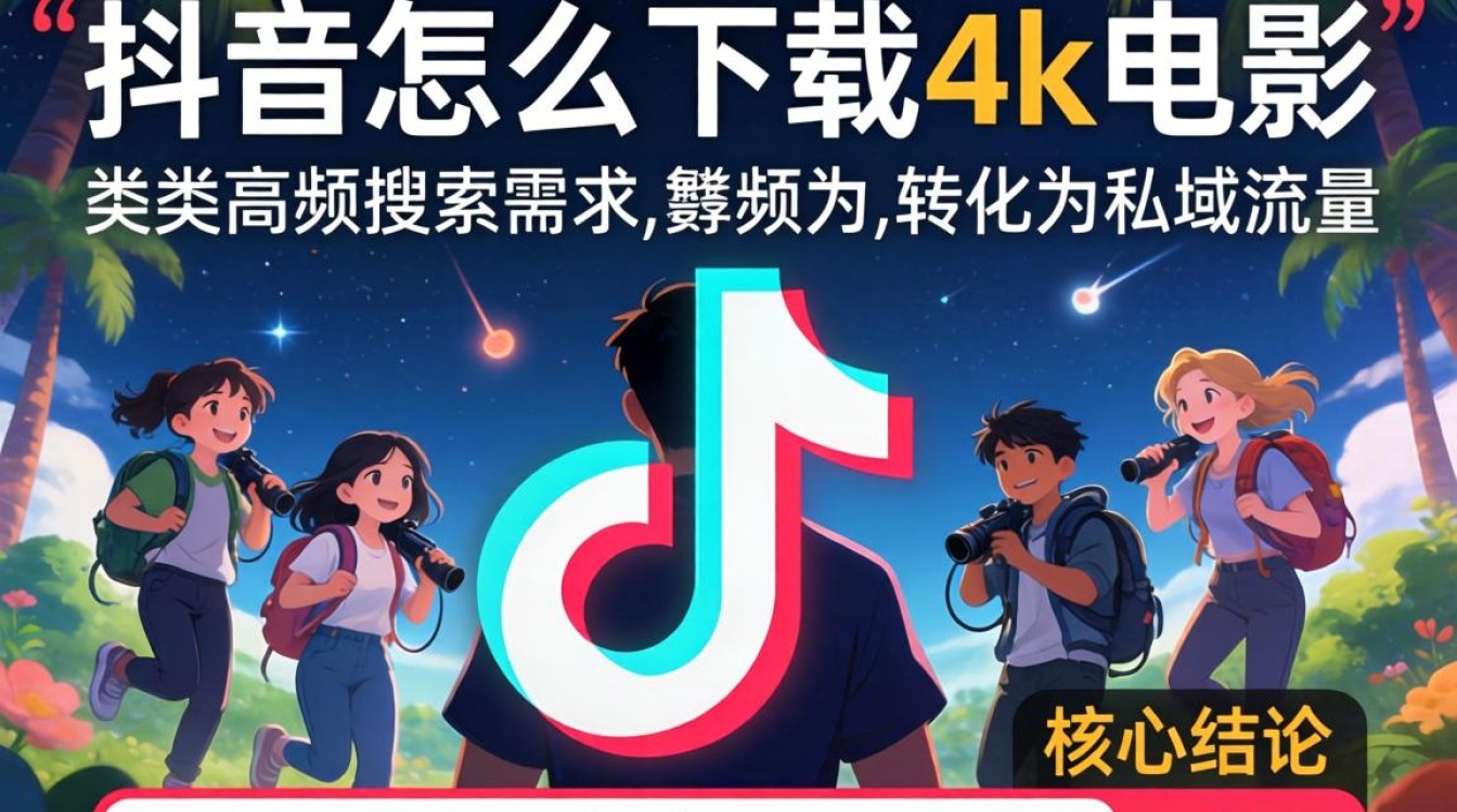 抖音4k电影下载方法教程