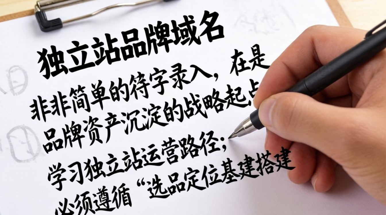 独立站品牌域名怎么填写