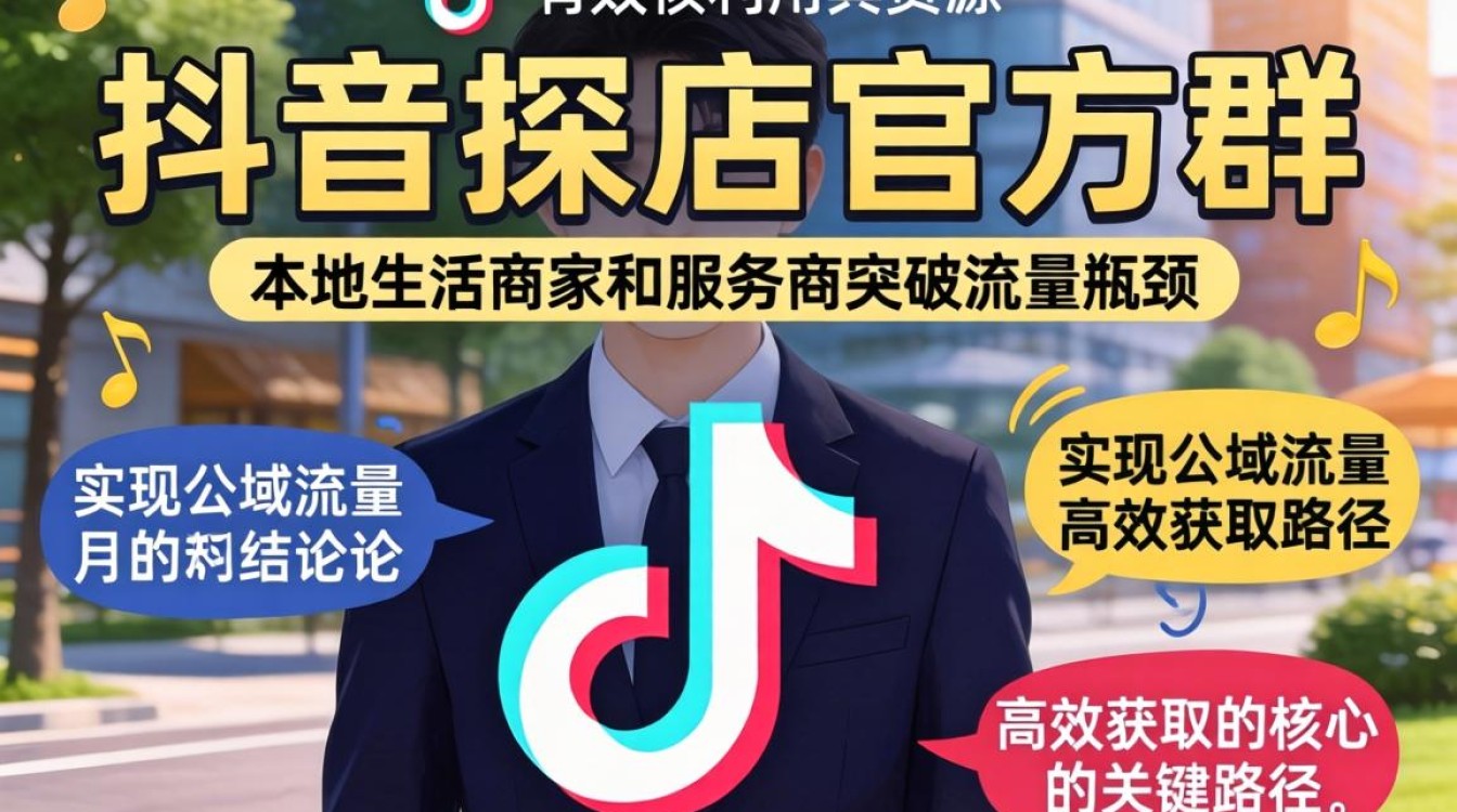 抖音探店官方群怎么加?如何突破流量瓶颈获取公域流量 如何突破流量瓶颈获取公域流量