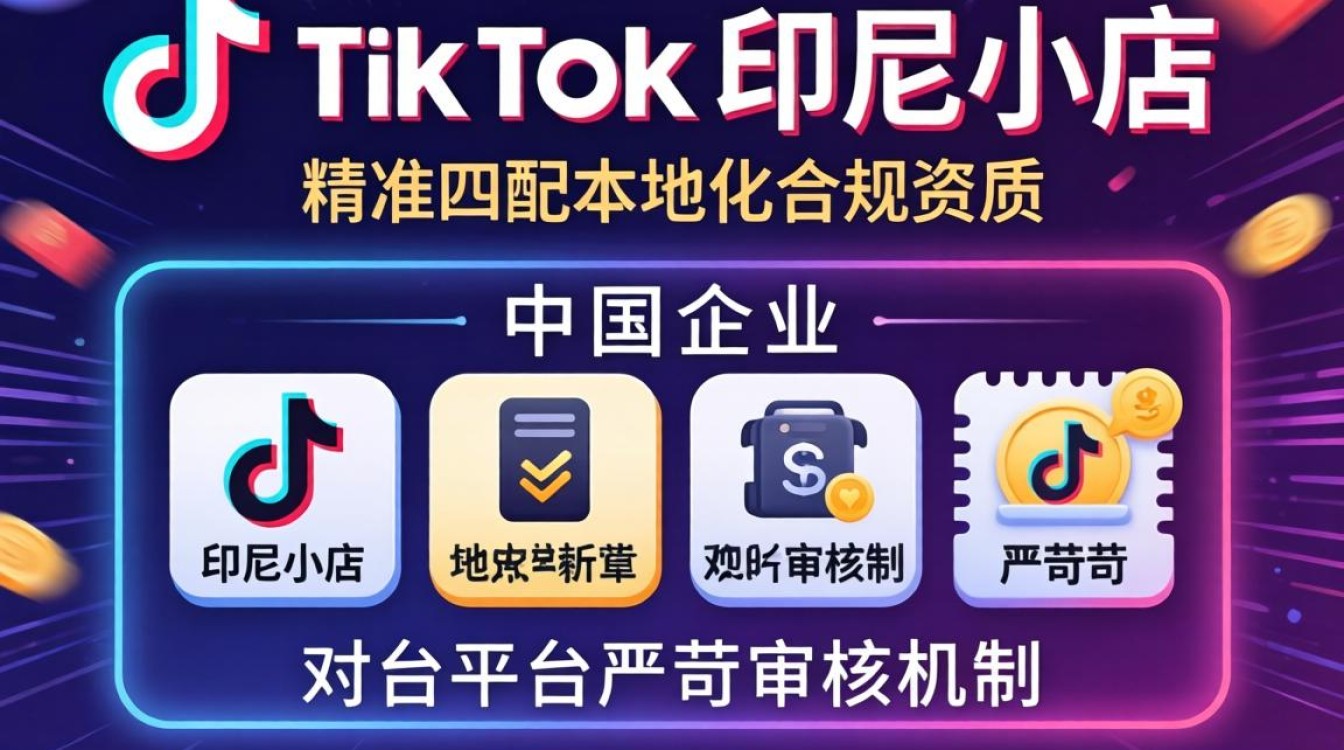 印尼TikTok小店注册条件及流程详解