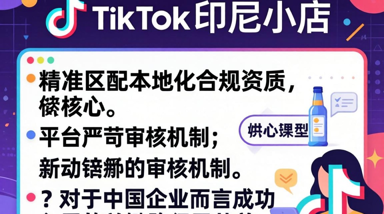 印尼TikTok小店注册条件及流程详解