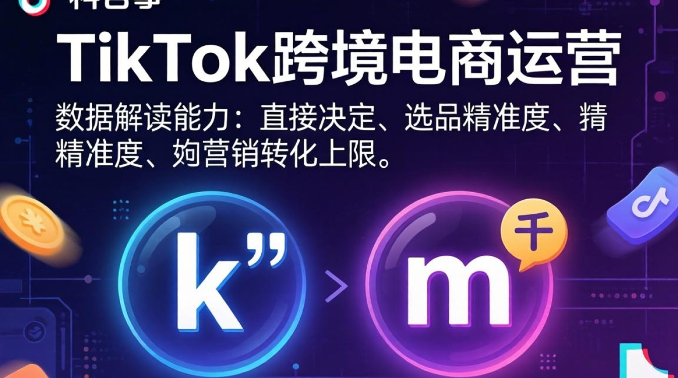 TikTok里面k和m是什么意思