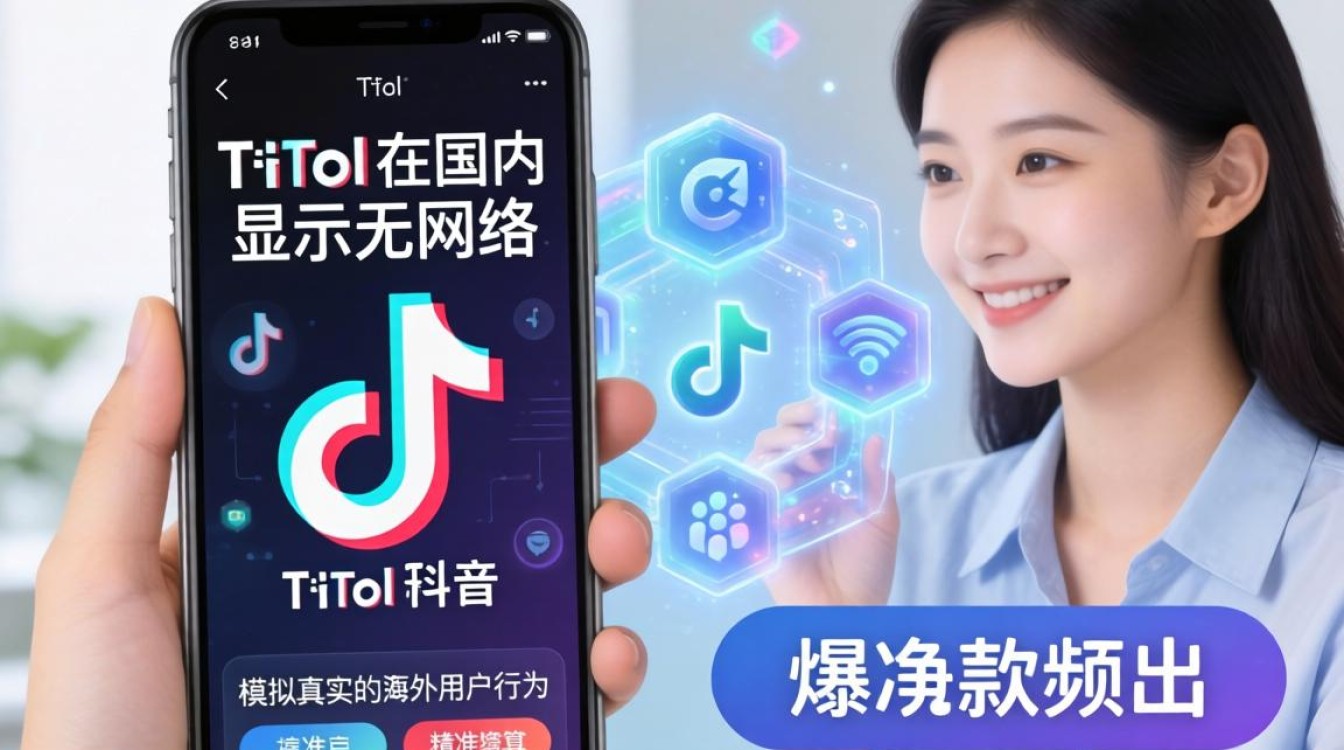 TikTok国内显示无网络怎么办