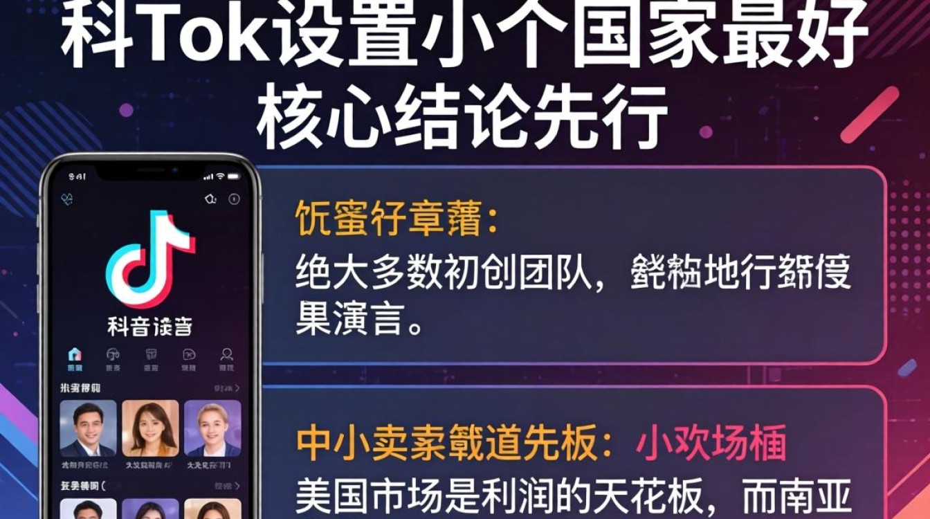 TikTok设置哪个国家最好