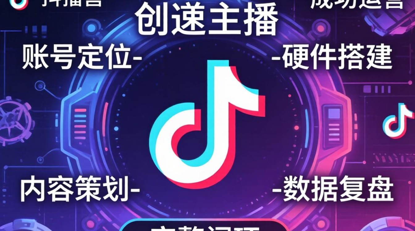 抖音是怎么创建主播的