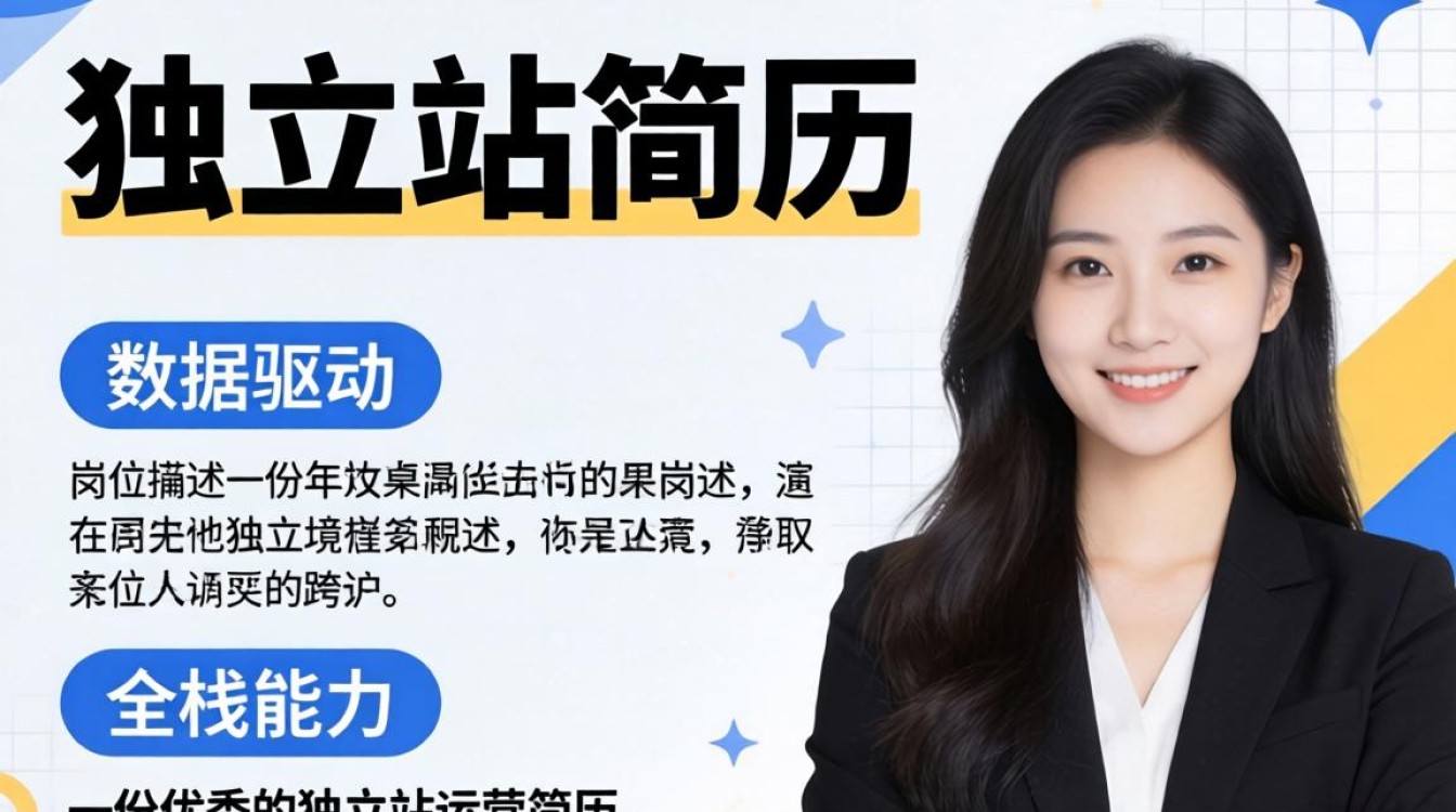 跨境独立站简历怎么写