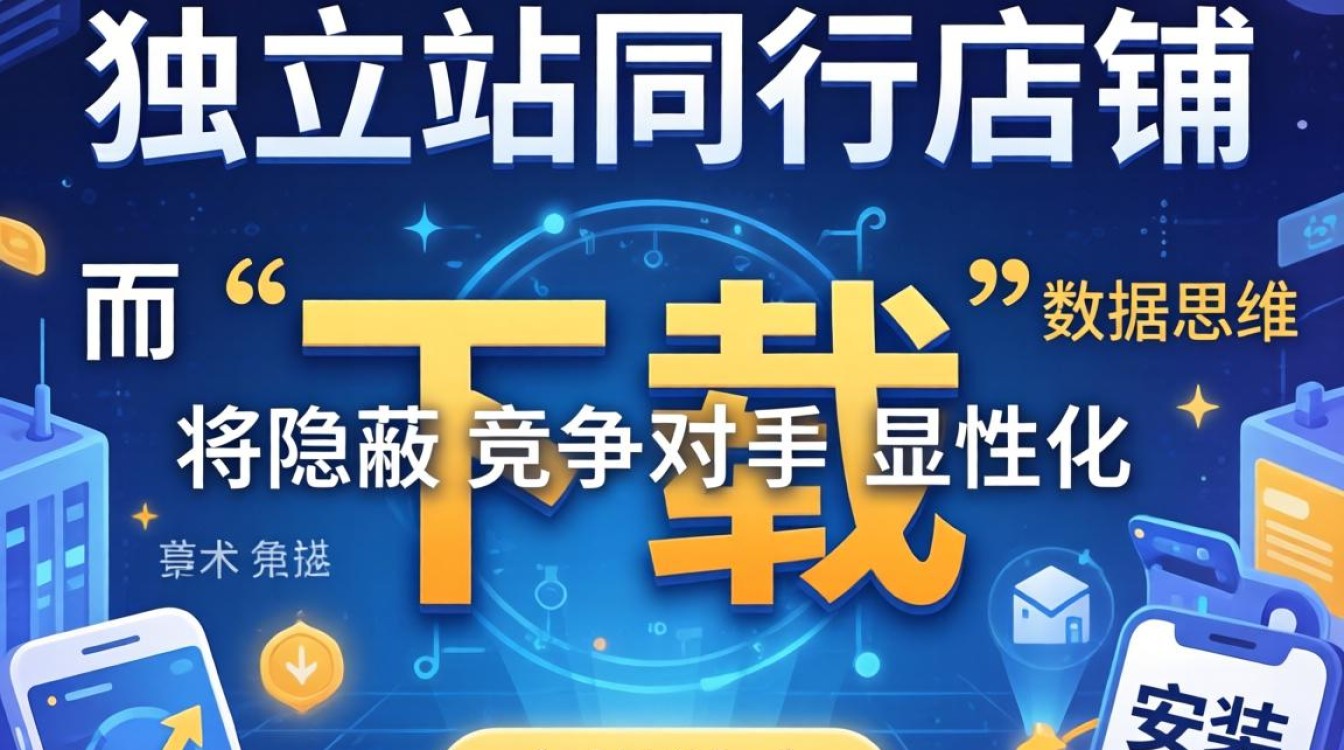 独立站同行店铺怎么找最准确