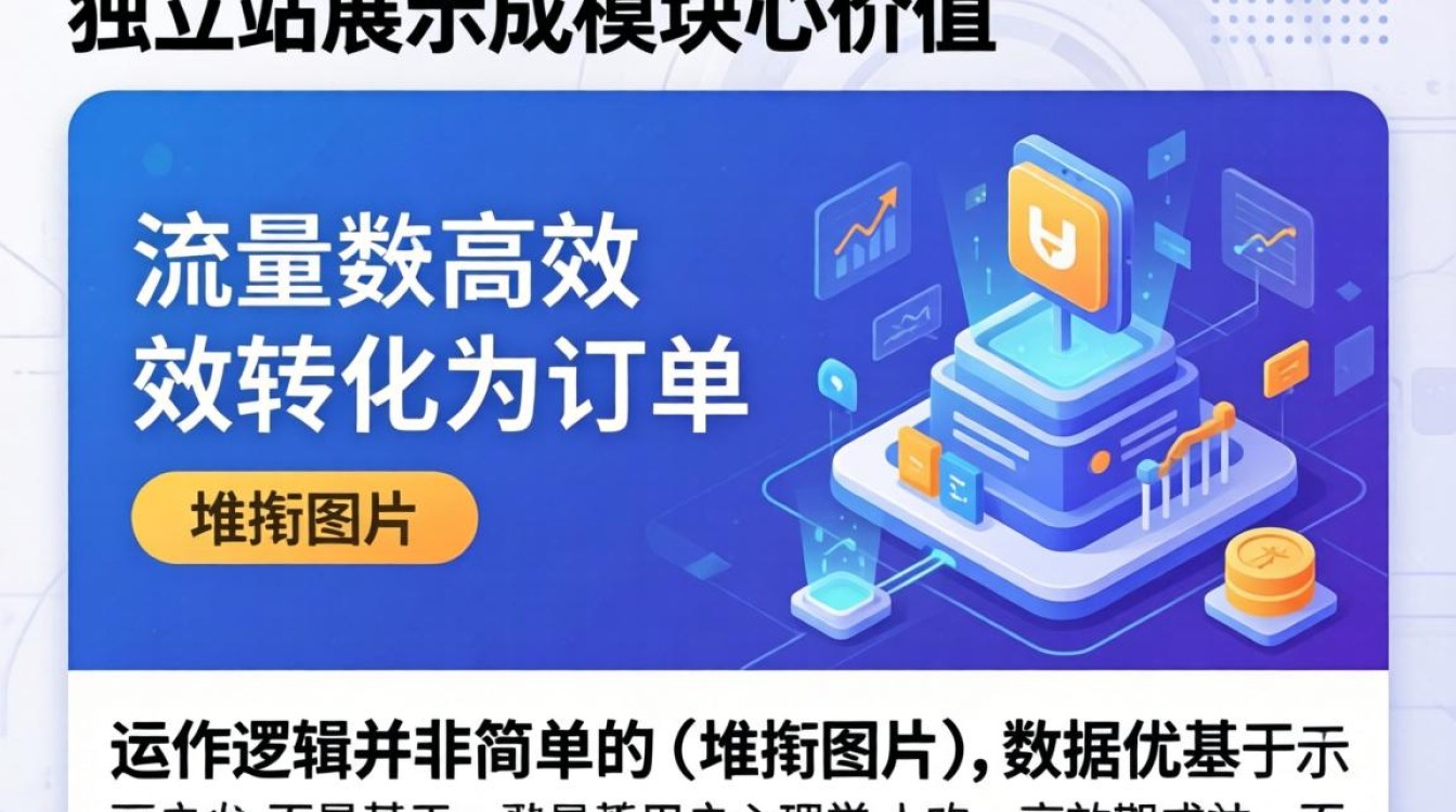 独立站展示模块有什么功能