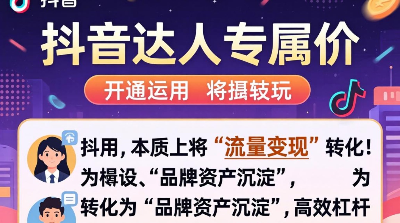 抖音怎么达到达人专属价